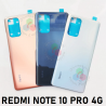 Xiaomi Redmi Note 10 Pro 4G 2021 M2101K6G - TAPA TRASERA - NEGRO CON LOGO