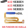 SAMSUNG  A12 A125F / A12S / A127F / A13 5G A136B / A13 A135F / A13 A137F / M12s M127 / A04S A047F - BOTON SIN HUELLA - AZUL