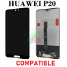 Huawei P20 (EML-L29) - PANTALLA NEGRO SIN MARCO COMPATIBLE