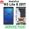 Huawei MediaPad M3 Lite 8.0 2017 - Pantalla Service Pack NEGRO
