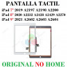 iPad 7ª - iPad 8ª - iPad 9ª Gen 10.2" 2019 / 2020 / 2021 - PANTALLA TACTIL BLANCO ORIGINAL SIN HOME