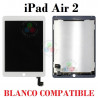 iPad Air 2 9.7" 2014 / A1566 / A1567 - PANTALLA COMPLETA - BLANCO COMPATIBLE