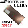 SAMSUNG NOTE 20 ULTRA N986 N986F - TAPA TRASERA - BRONCE