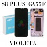 SAMSUNG S8 plus s8+ G955F G955 - PANTALLA SERVICE PACK CON MARCO VIOLETA