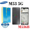Samsung M53 5G 2022 M536B - PANTALLA SERVICE PACK CON MARCO