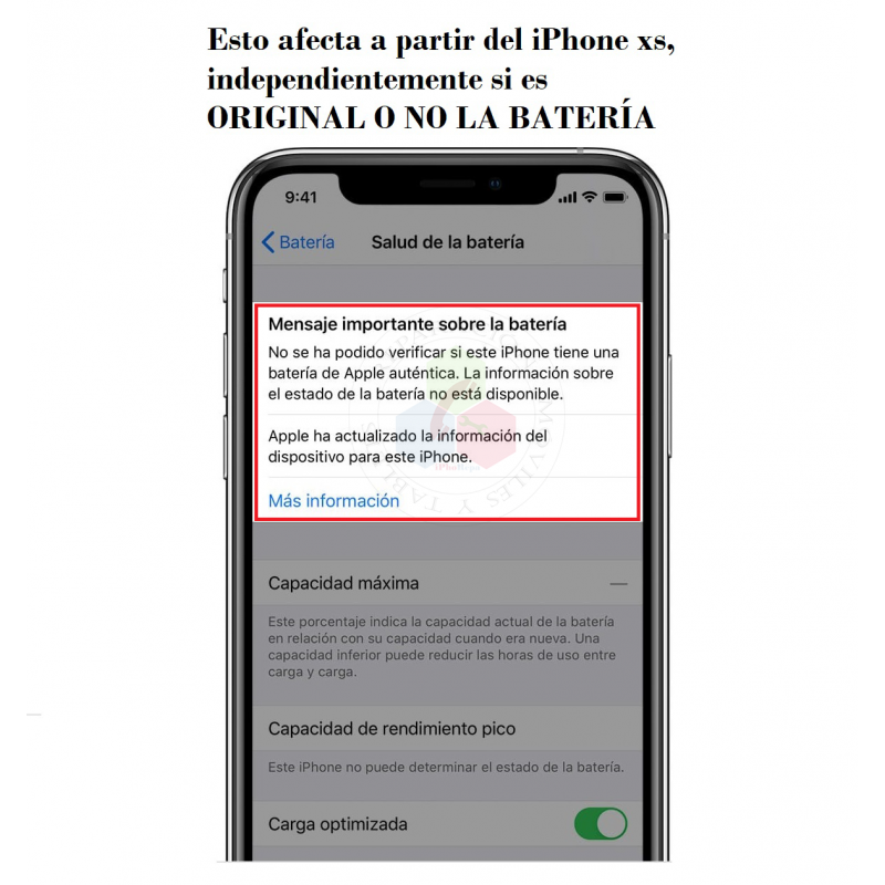 iPhone 11 PRO MAX - BATERIA CALIDAD BF8