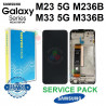 Samsung M23 5G 2022 M236B m236 / m33 m336 m336b - PANTALLA SERVICE PACK CON MARCO