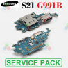SAMSUNG S21 5G G991B G991 - PLACA DE CARGA ORIGINAL SERVICE PACK
