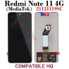 Xiaomi Redmi Note 11 4G (MediaTek)   21121119SC - PANTALLA compatible ips SIN MARCO