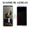Xiaomi Mi A2 2018 M1804D2SG M1804D2SI / Mi 6x 2018 - PANTALLA compatible sin marco - BLANCO