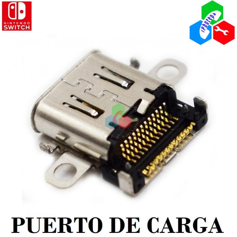 PUERTO DE CARGA TIPO C para Nintendo Switch - ORIGINAL
