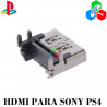 CONECTOR DOCK PUERTO HDMI PARA PS4 SLIM / PS4 PRO (SOLDAR)
