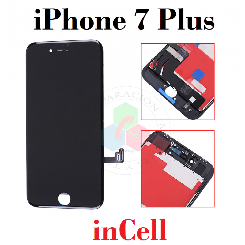 iPhone 7 PLUS / 7+ - PANTALLA INCELL - NEGRA Montaje Sin Montaje