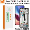 Xiaomi Poco F3 / Poco F3 Pro / Mi 11i 5G / Redmi K40 / K40 Pro / K40 Plus - PANTALLA SERVICE PACK CON MARCO PLATA