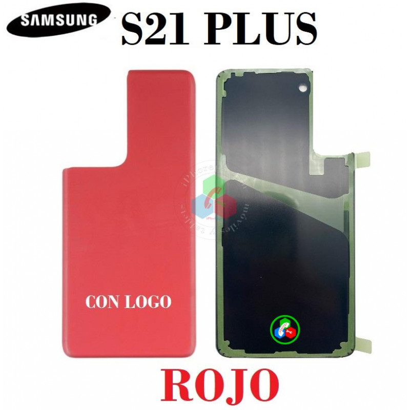 SAMSUNG S21 Plus S21+ 5G 2021 G996B - TAPA TRASERA - ROJO