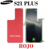 SAMSUNG S21 Plus S21+ 5G 2021 G996B - TAPA TRASERA - ROJO