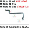 Xiaomi Mi Note 10 4G M1910F4G / Mi Note 10 Pro / Mi Note 10 Lite 4G 2020 M2002F4LG - Flex DE CONEXION a placa base - ORIGINAL