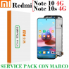 Xiaomi Redmi Note 10 / Note 10s 4G 2021 M2101K7BG / M2101K7BNY - PANTALLA SERVICE PACK CON MARCO