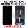 XIAOMI REDMI NOTE 9s / NOTE 9 PRO - PANTALLA COMPATIBLE SIN MARCO