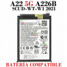 Samsung A22 5G SM-A226B a226 / SCUD-WT-W1 2021 - BATERIA COMPATIBLE
