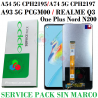 OPPO A54 5G CPH2195 / A74 5G CPH2197 / A93 5G PCGM00 / REALME Q3 / ONE PLUS NORD N200 - PANTALLA SERVICE PACK SIN MARCO