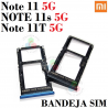 Xiaomi Redmi Note 11 5G / NOTE 11s 5G / Note 11T 5G - BANDEJA SIM DUAL + micro sd - NEGRO