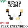 Oppo Reno 2 4G 2019 CPH1907 - Flex Boton Encendido POWER