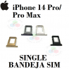 iPhone 14 Pro / iPhone 14 Pro Max - BANDEJA SIM SINGLE