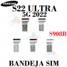 Samsung S22 Ultra 5G S908B S908 2022 - BANDEJA DUAL SIM