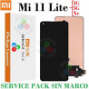 Xiaomi Mi 11 Lite 4G M2101K9AG / Mi 11 Lite 5G M2101K9G / Mi 11 Lite 5G NE 2021 2109119DG - PANTALLA SERVICE PACK SIN MARCO