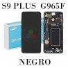 SAMSUNG S9 PLUS G965F G965 - PANTALLA service pack MARCO NEGRO