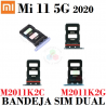 Xiaomi Mi 11 5G 2020 M2011K2C / M2011K2G - BANDEJA SIM DUAL
