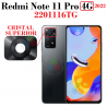 Xiaomi Redmi Note 11 Pro 4G 2022 2201116TG - CRISTAL LENTE DE CAMARA SUPERIOR