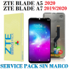 ZTE BLADE A7 2019 / A7 2020 / A5 2020 - PANTALLA SERVICE PACK SIN MARCO