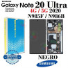 SAMSUNG NOTE 20 ULTRA 4G / 5G 2020 N985F / N986B - PANTALLA SERVICE PACK negro