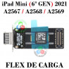 iPad Mini 2021 (6ª Gen) A2567 / A2568 / A2569 - FLEX DE CARGA