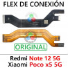 Xiaomi Redmi Note 12 5G 2022 22111317I / Poco x5 5G 22111317PG - flex conexion a placa - ORIGINAL