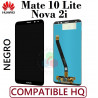 Huawei Mate 10 Lite 2017 (RNE-L01 / CRNE-L21) - Nova 2i - PANTALLA NEGRO COMPATIBLE HQ SIN MARCO