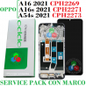 Oppo A16 CPH2269 / A16s CPH2271 / A54s CPH2273 - PANTALLA SERVICE PACK CON MARCO