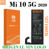 Xiaomi Mi 10 5G 2020 M2001J2G, BM4N mi10 - BATERÍA ORIGINAL SIN LOGO