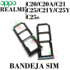 OPPO REALME C20 / C20A / C21 / C25 / C21Y / C25Y / C25s - BANDEJA SIM