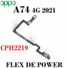 Oppo A74 4G 2021 CPH2219 - FLEX POWER ENCENDIDO