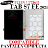 Samsung Tab S7 FE 2021 T730, T733, T735, T736, T737, T738 - PANTALLA COMPLETA COMPATIBLE
