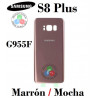 SAMSUNG S8+ S8 PLUS G955 G955F - TAPA TRASERA Marrón / Mocha