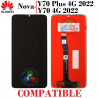 Huawei Nova Y70 4G 2022 MGA-LX9 / MGA-LX9N - Nova Y70 Plus - PANTALLA COMPATIBLE SIN MARCO