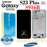 Samsung S23 Plus 5G 2023 S916B - Pantalla Service Pack con marco crema