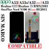 Oppo A53 / A53S / A32 / A33 / A11s / REALME C17 / 7i RMX2103 / OnePlus Nord N100 4G BE2013 - PANTALLA COMPATIBLE SIN MARCO