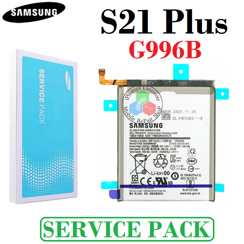 SAMSUNG S21 Plus + 5G 2021 G996B G996 - BATERIA SERVICE PACK