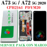 OPPO A73 5G CPH2161 / A72 5G 2020 PDYM20 / PDYT20 - PANTALLA SERVICE PACK CON MARCO