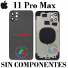 iPhone 11 Pro Max - TAPA TRASERA / CHASIS / CARCASA SIN LOGO - GRIS